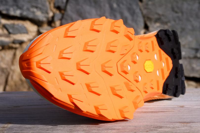 La semelle Vibram de la Scarpa Spin Ultra 2