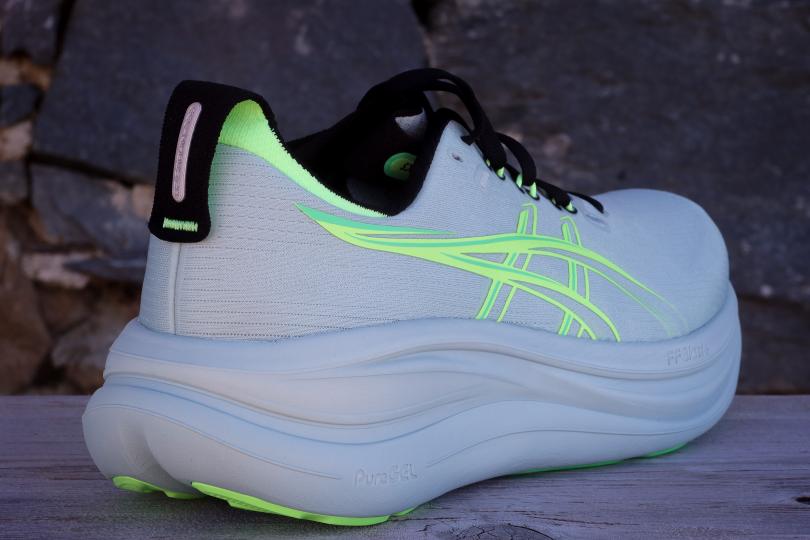 Asics Gel Nimbus 28, 3/4 arrière
