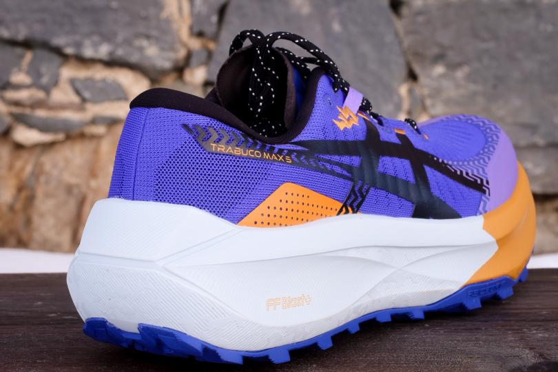 La Asics Trabuco Max 5, vue arrière