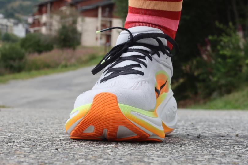 RunMag, Hoka Clifton Pro. Test terrain, vue avant interne