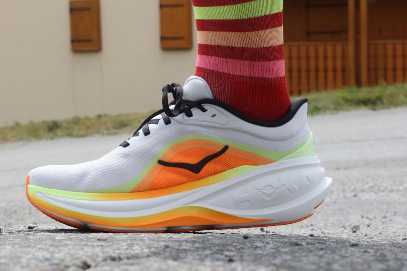 RunMag, Hoka Clifton Pro. Test terrain, vue de côté