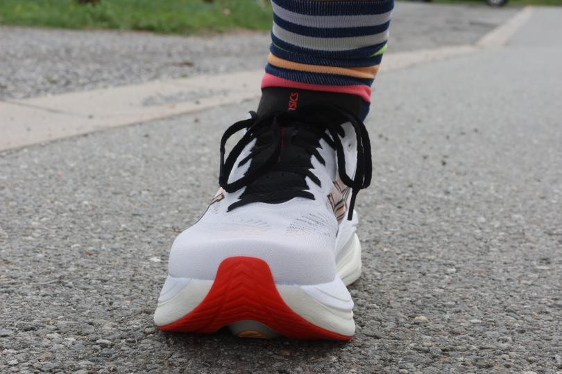 RunMag, Asics Sonicblast 2. Le test terrain, le devant par dessus