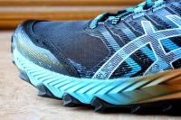 Asics Trabuco 9, le mesh en gros plan