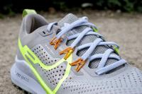 La languette et les lacets de la Nike Pegasus Trail 4