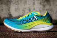 La Hoka Rocket X 2 vue de côté