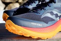 Zoom sur la tige de la Saucony Xodus Ultra 3
