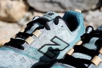 Zoom latéral sur les lacets et la languette des New Balance Fresh Foam Hierro v9
