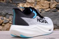 La talon et l'encolure / Hoka Rocket X 3
