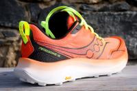 Saucony Peregrine 16, vue du talon et de l'arrière